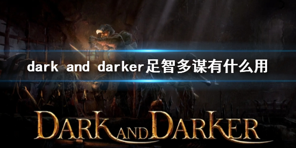 至暗时刻dark and darker足智多谋有什么用