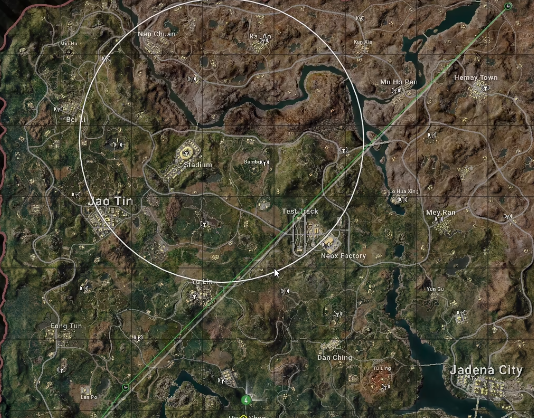 绝地求生大逃杀pubg荣都新地图有多大