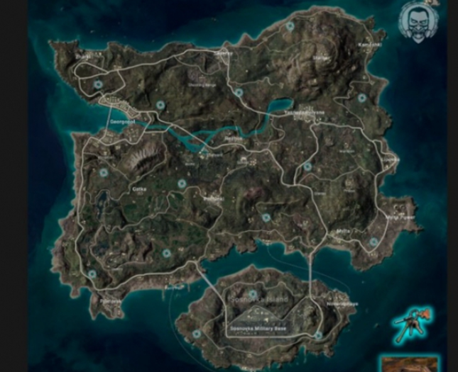 绝地求生大逃杀pubg地下室密室在哪